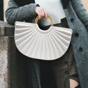 AlkeMe Atelier Water Moon Satchel - White OS